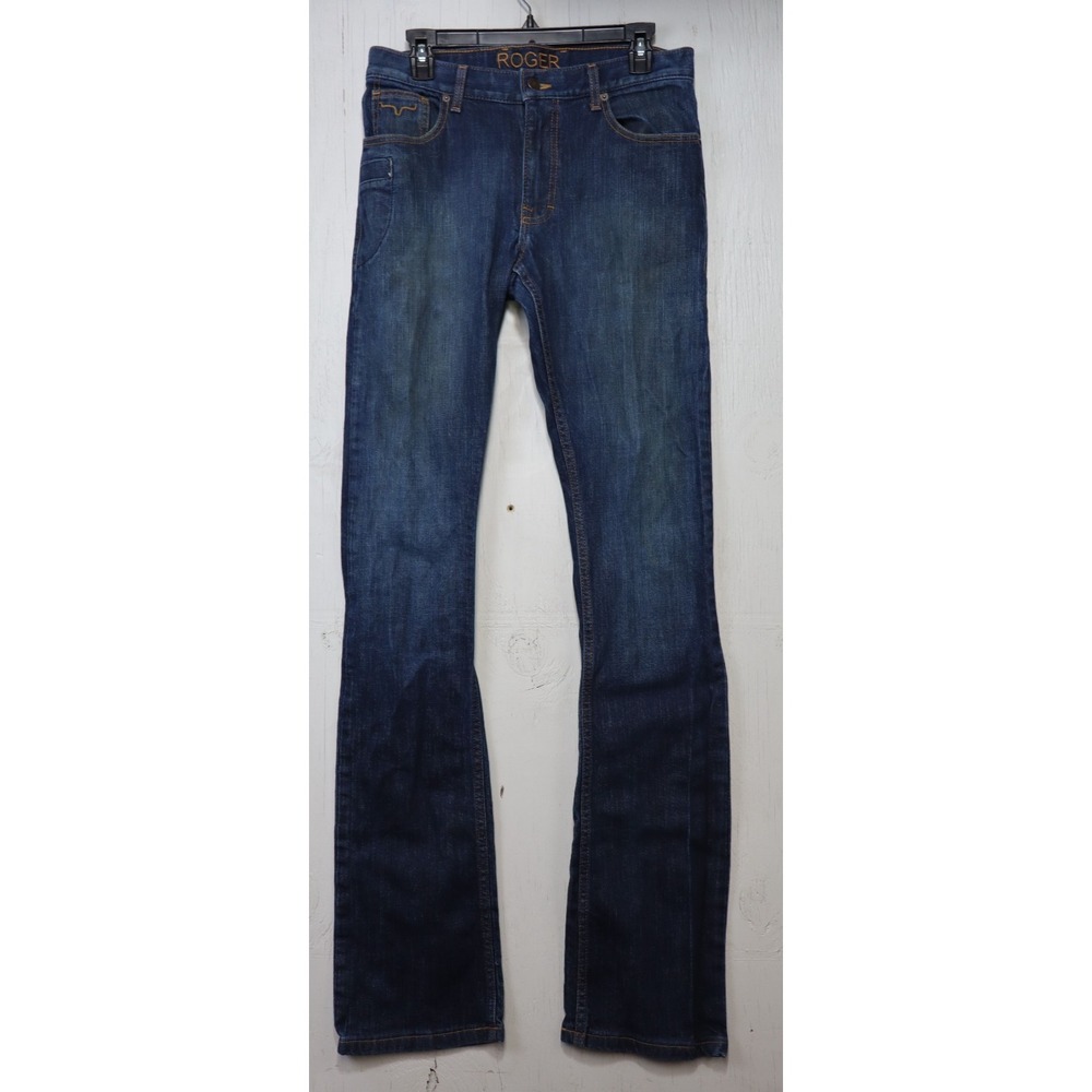 Kimes Ranch Roger Jeans Men's 30x36 Slim Straight Western Durable Denim